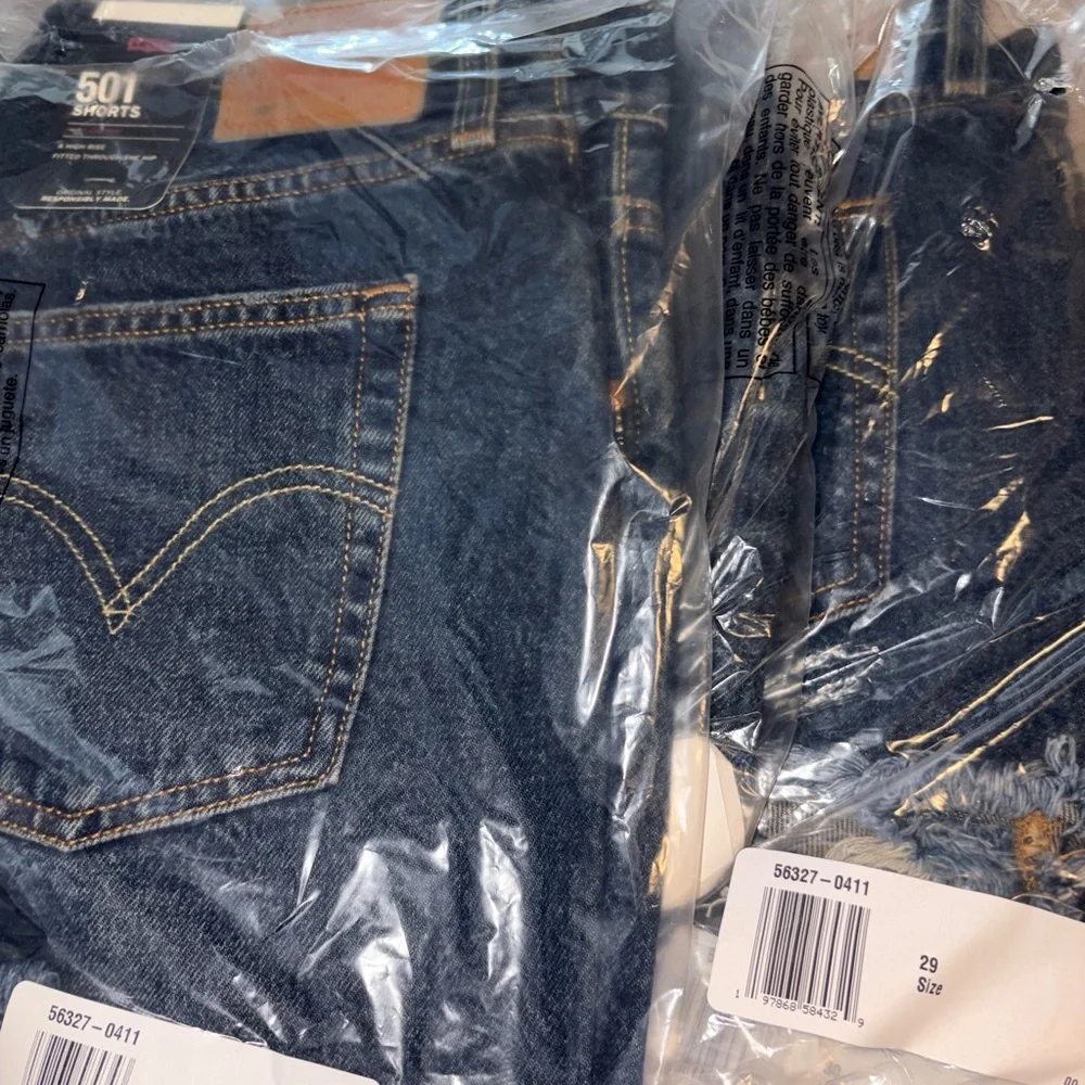 Levis 501 Denim Shorts